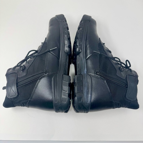 Bates Black Military Tactical Combat Style Leather Boots 8\
